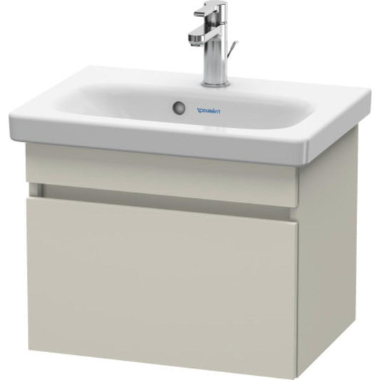 Duravit DuraStyle 20" x 16" x 14" One Drawer Wall-Mount Vanity Unit in Taupe (DS630309191)