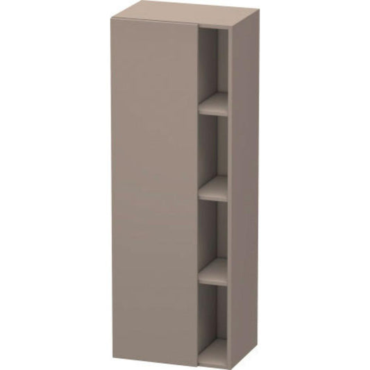 Duravit DuraStyle 20" x 55" x 14" Tall Cabinet With Left Hinge One Door in Basalt (DS1239L4343)