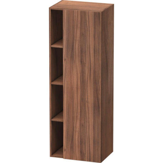 Duravit DuraStyle 20" x 55" x 14" Tall Cabinet With Right Hinge One Door in Natural Walnut (DS1239R7979)