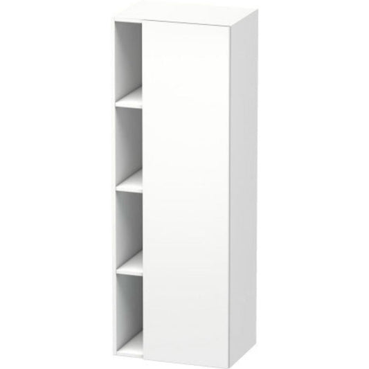 Duravit DuraStyle 20" x 55" x 14" Tall Cabinet With Right Hinge One Door in White Matt (DS1239R1818)