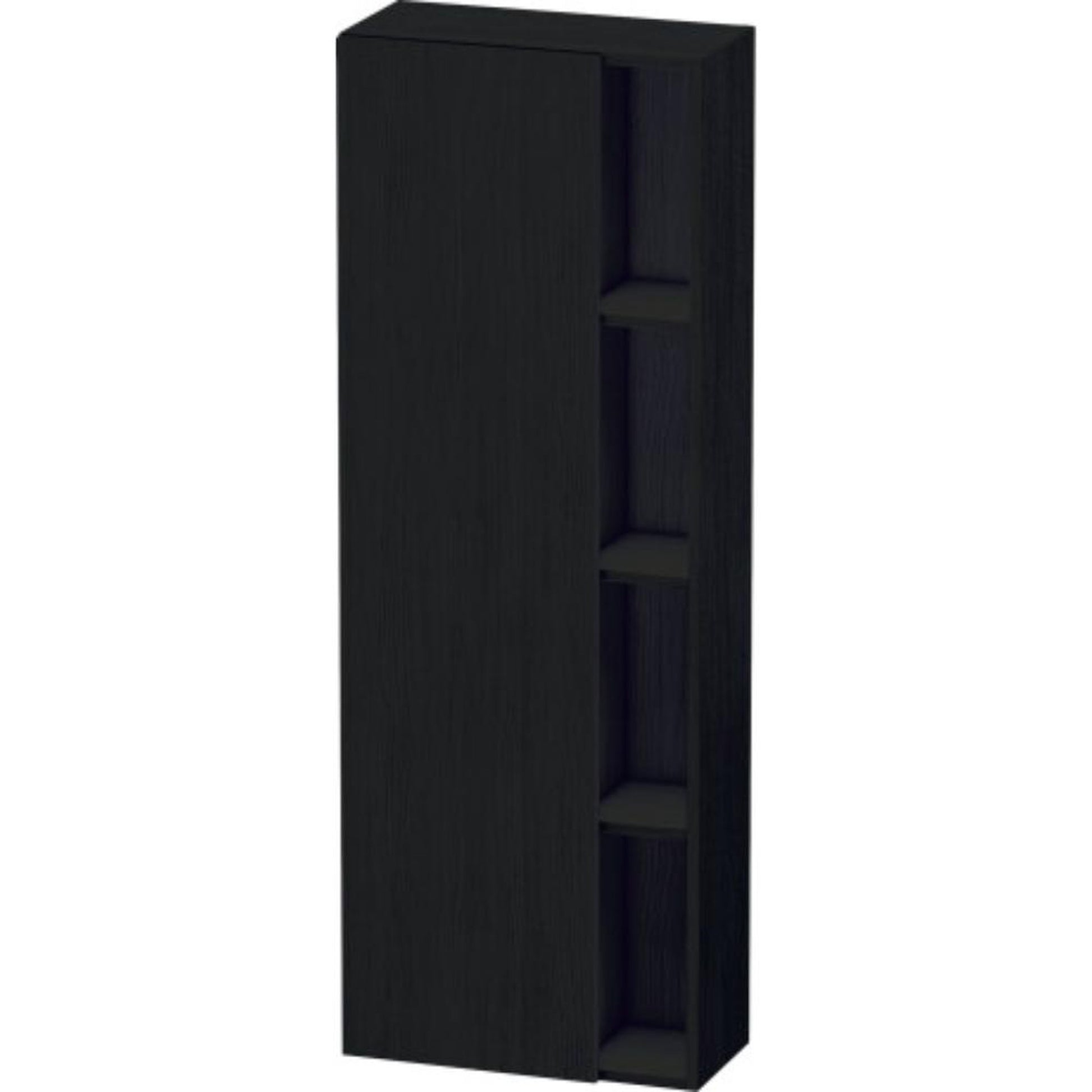 Duravit DuraStyle 20" x 55" x 9" Tall Cabinet With Left Hinge One Door in Oak Black (DS1238L1616)