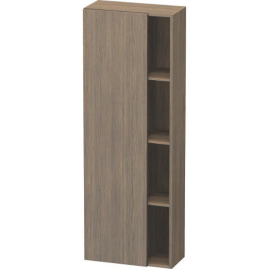 Duravit DuraStyle 20" x 55" x 9" Tall Cabinet With Left Hinge One Door in Oak Terra (DS1238L3535)