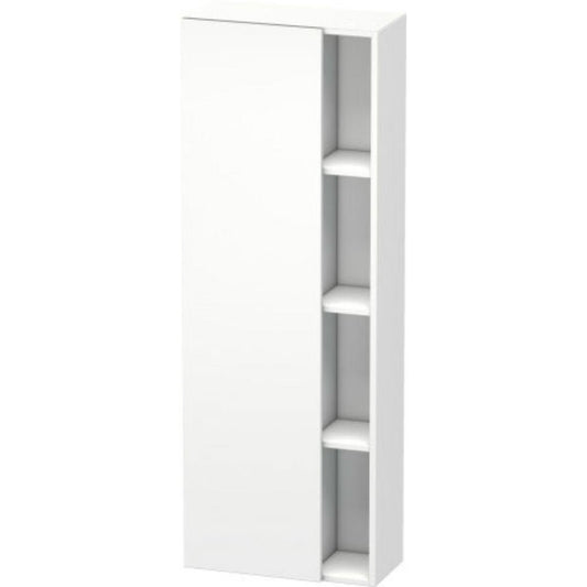 Duravit DuraStyle 20" x 55" x 9" Tall Cabinet With Left Hinge One Door in White Matt (DS1238L1818)