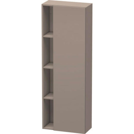 Duravit DuraStyle 20" x 55" x 9" Tall Cabinet With Right Hinge One Door in Basalt (DS1238R4343)