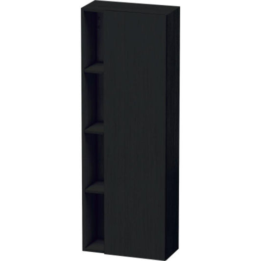 Duravit DuraStyle 20" x 55" x 9" Tall Cabinet With Right Hinge One Door in Oak Black (DS1238R1616)