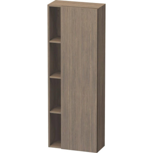 Duravit DuraStyle 20" x 55" x 9" Tall Cabinet With Right Hinge One Door in Oak Terra (DS1238R3535)