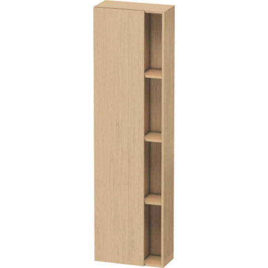 Duravit DuraStyle 20" x 71" x 9" Tall Cabinet With Left Hinge One Door in Natural Oak (DS1248L3030)