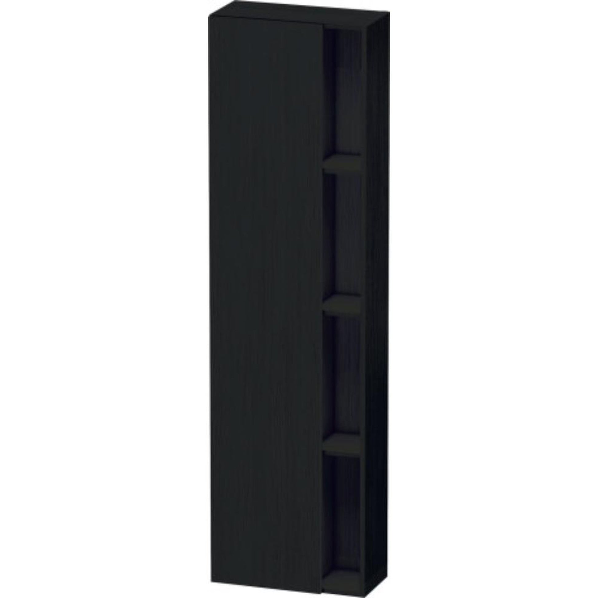 Duravit DuraStyle 20" x 71" x 9" Tall Cabinet With Left Hinge One Door in Oak Black (DS1248L1616)