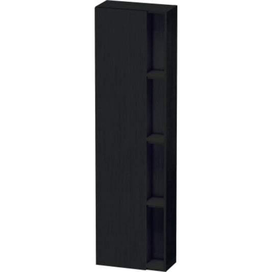 Duravit DuraStyle 20" x 71" x 9" Tall Cabinet With Left Hinge One Door in Oak Black (DS1248L1616)