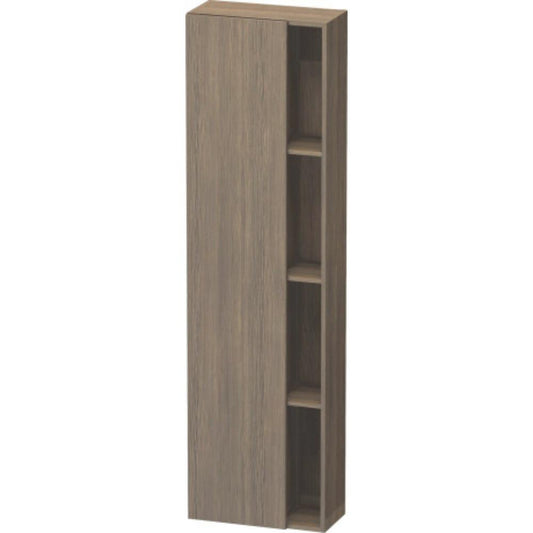 Duravit DuraStyle 20" x 71" x 9" Tall Cabinet With Left Hinge One Door in Oak Terra (DS1248L3535)