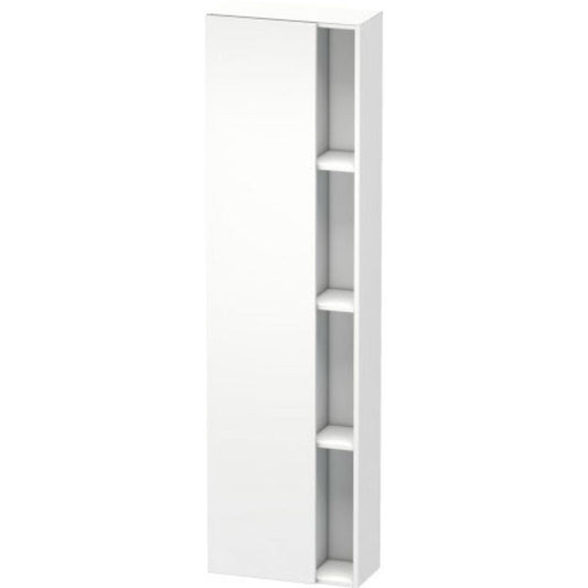 Duravit DuraStyle 20" x 71" x 9" Tall Cabinet With Left Hinge One Door in White Matt (DS1248L1818)