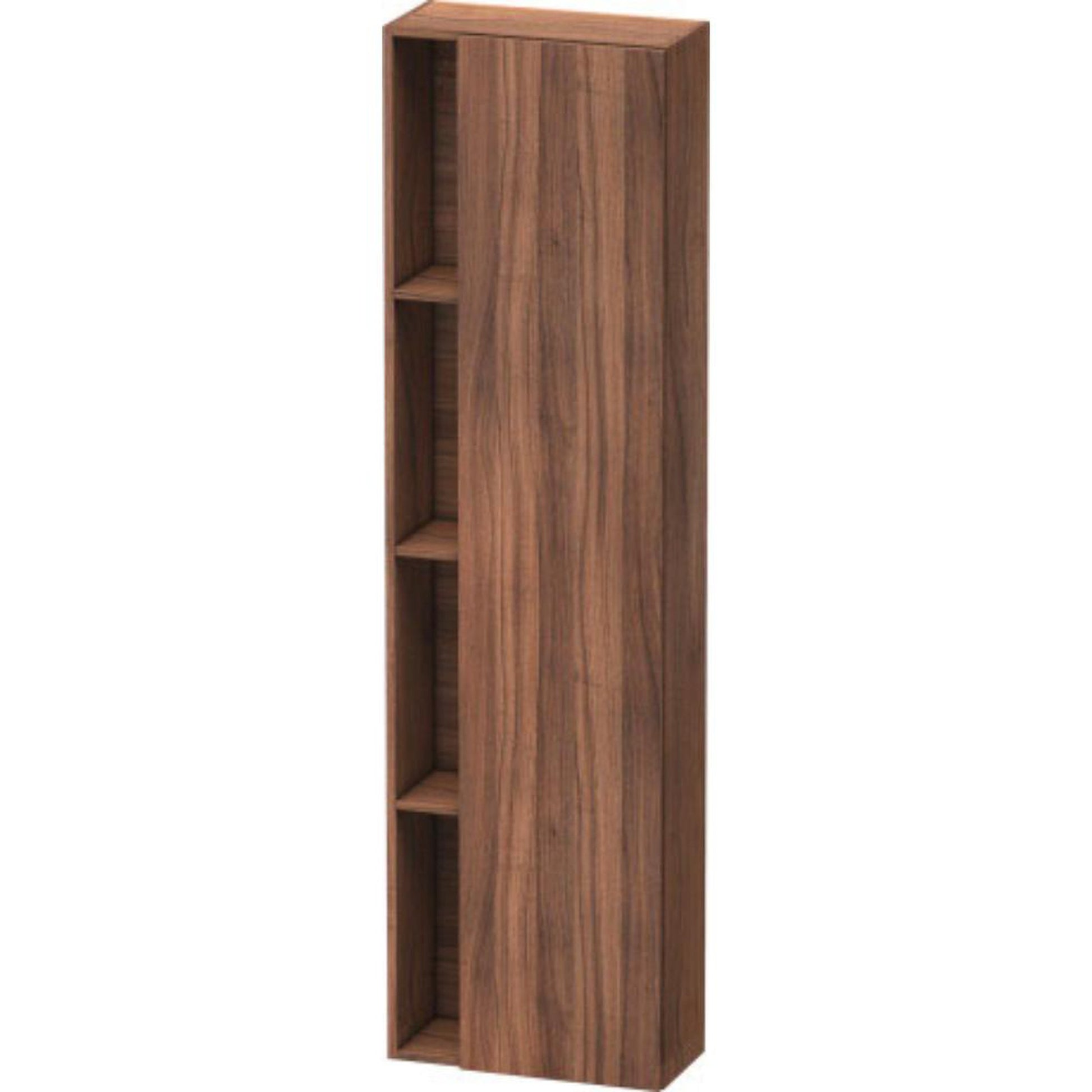 Duravit DuraStyle 20" x 71" x 9" Tall Cabinet With Right Hinge One Door in Natural Walnut (DS1248R7979)