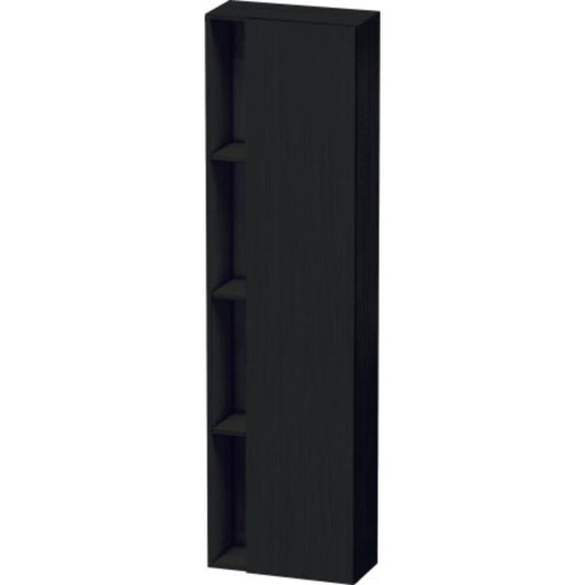 Duravit DuraStyle 20" x 71" x 9" Tall Cabinet With Right Hinge One Door in Oak Black (DS1248R1616)