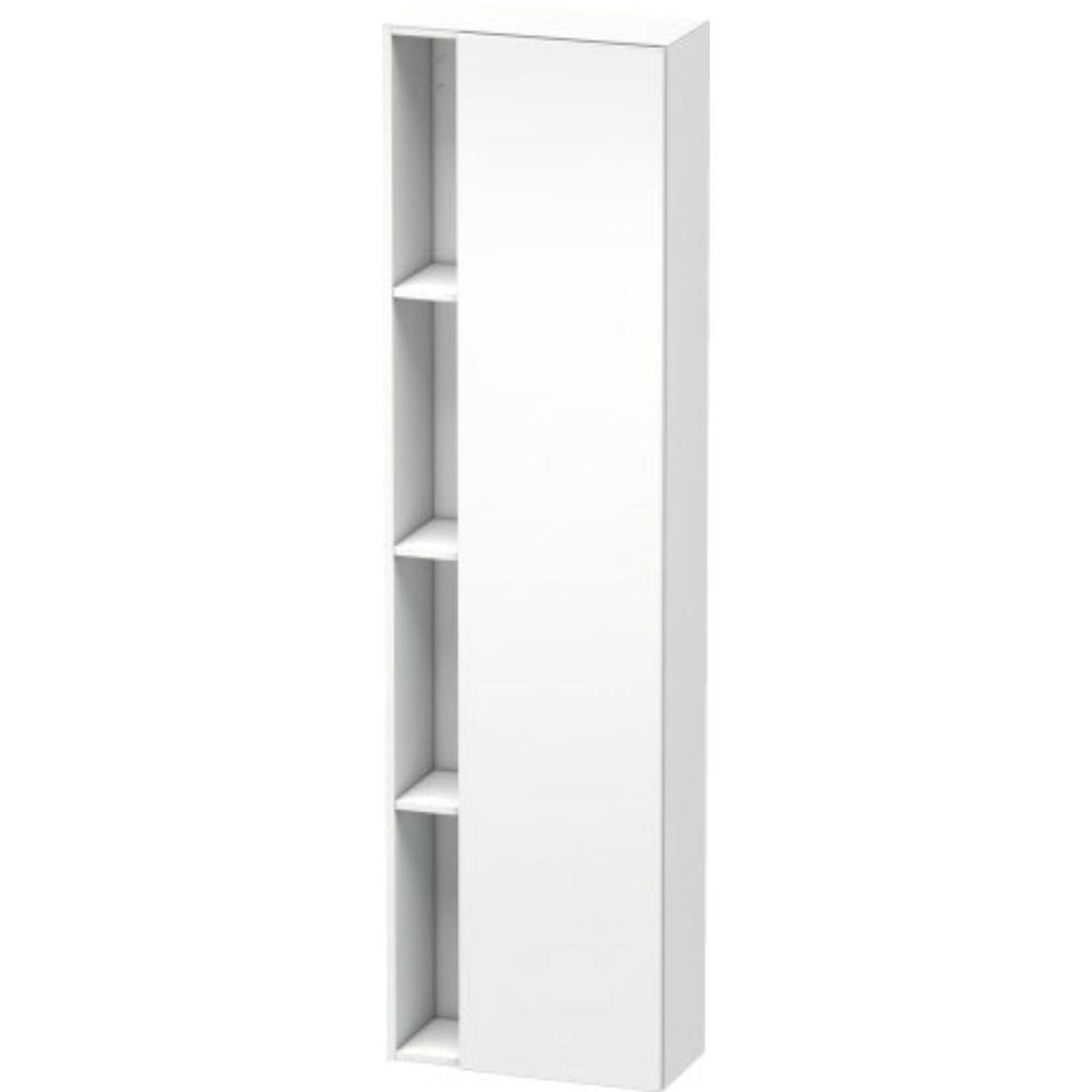 Duravit DuraStyle 20" x 71" x 9" Tall Cabinet With Right Hinge One Door in White Matt (DS1248R1818)
