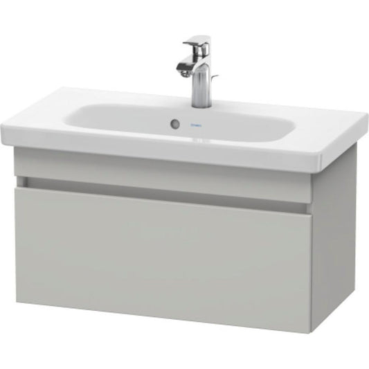 Duravit DuraStyle 29" x 16" x 14" One Drawer Wall-Mount Vanity Unit in Concrete Grey Matt (DS639900707)
