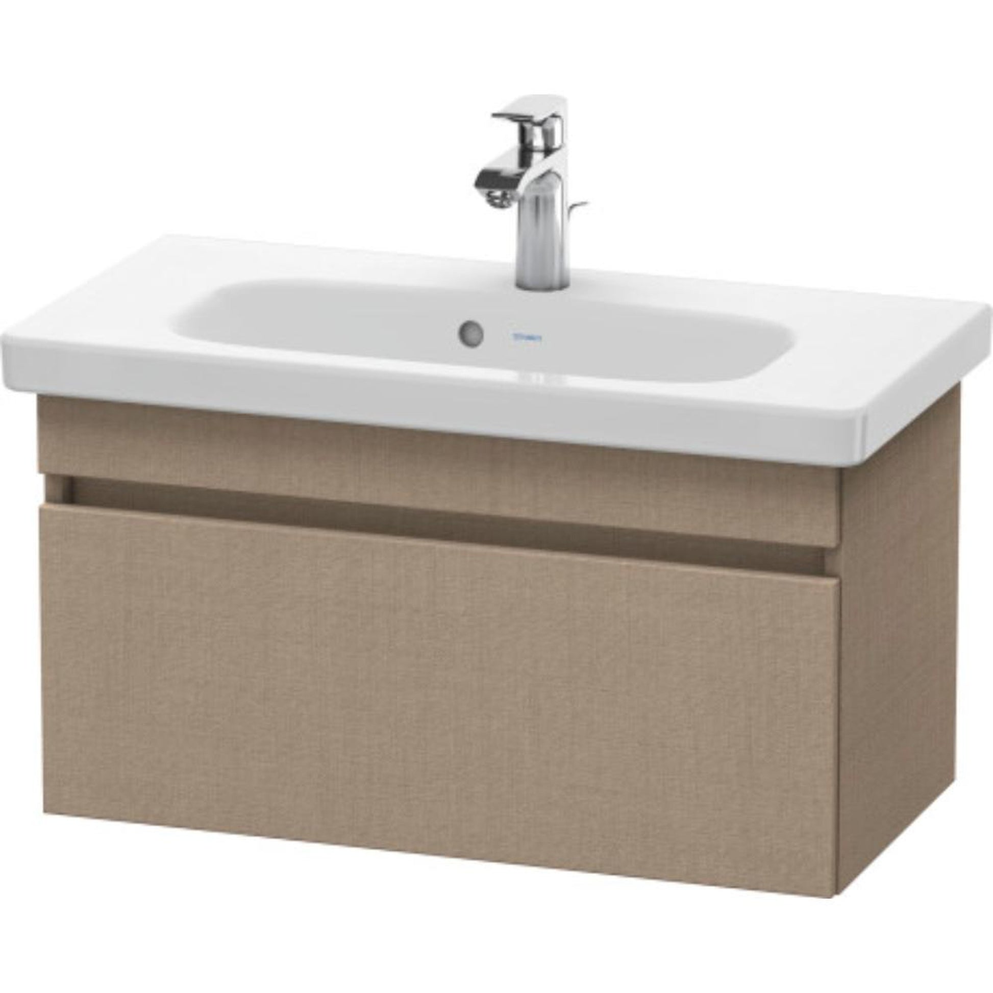 Duravit DuraStyle 29" x 16" x 14" One Drawer Wall-Mount Vanity Unit in Linen (DS639907575)