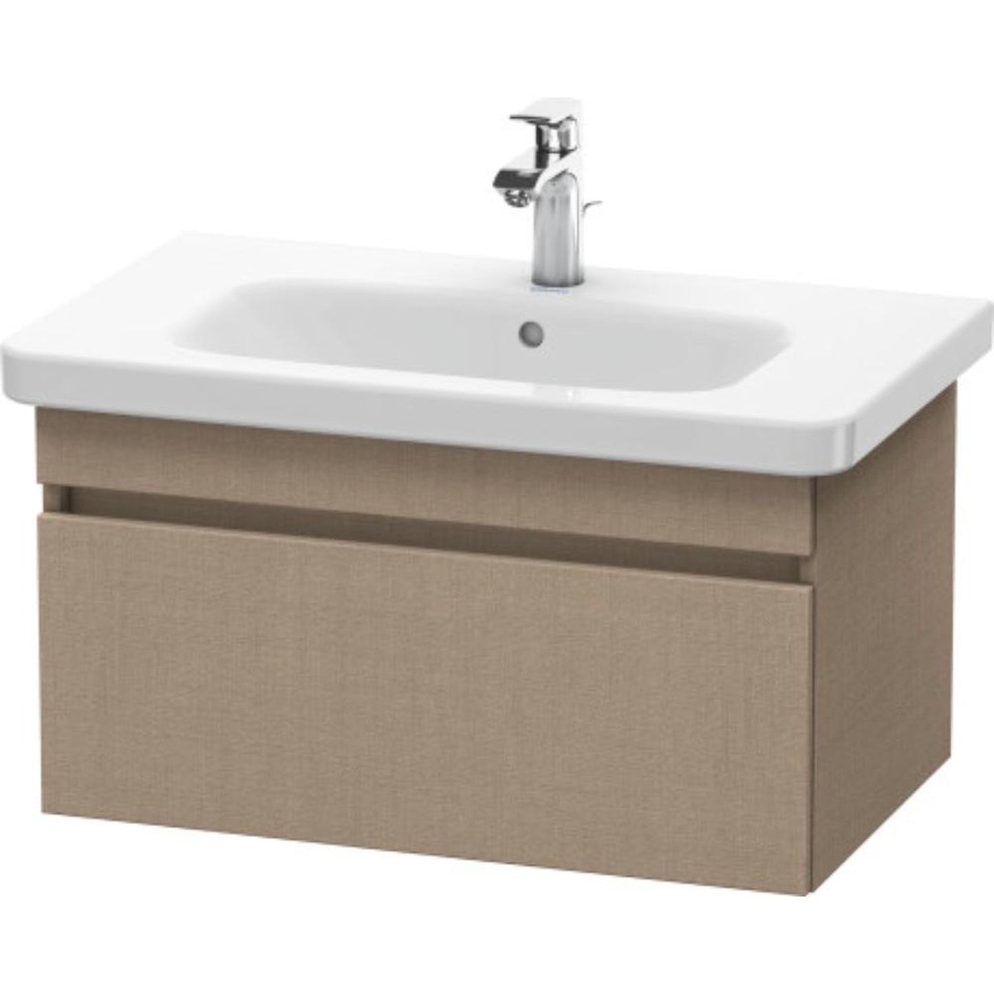 Duravit DuraStyle 29" x 16" x 18" One Drawer Wall-Mount Vanity Unit in Linen (DS638107575)