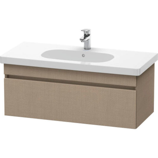 Duravit DuraStyle 39" x 16" x 18" One Drawer Wall-Mount Vanity Unit in Linen (DS638507575)