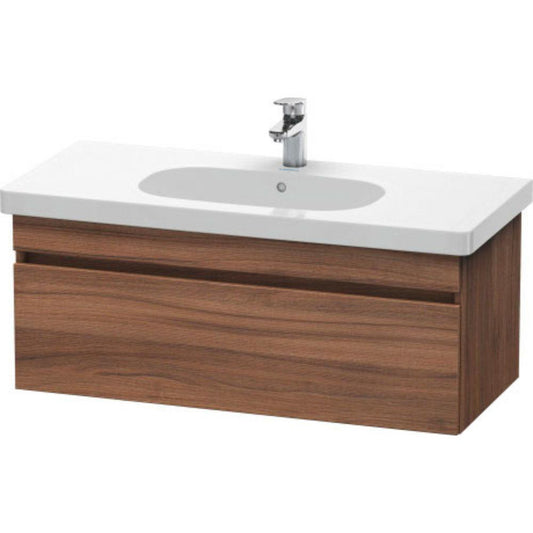 Duravit DuraStyle 39" x 16" x 18" One Drawer Wall-Mount Vanity Unit in Natural Walnut (DS638507979)