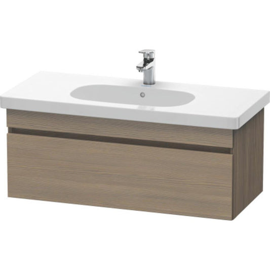 Duravit DuraStyle 39" x 16" x 18" One Drawer Wall-Mount Vanity Unit in Oak Terra (DS638503535)