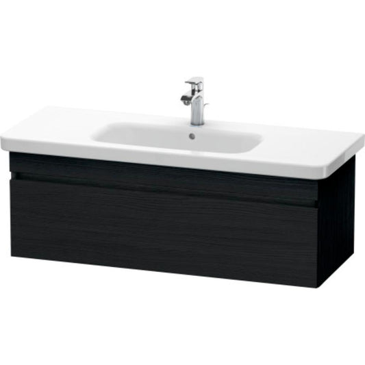 Duravit DuraStyle 44" x 16" x 18" One Drawer Wall-Mount Vanity Unit in Oak Black (DS639501616)