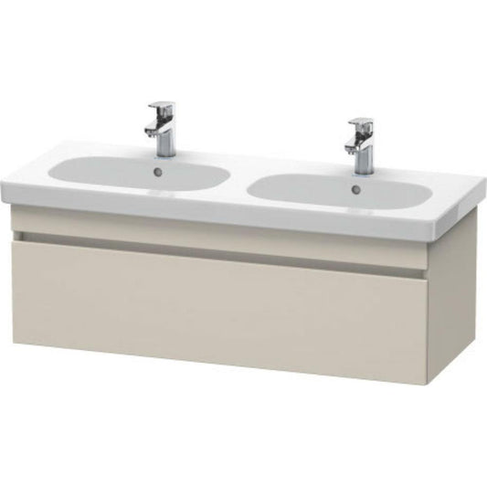 Duravit DuraStyle 45" x 16" x 18" One Drawer Wall-Mount Vanity Unit in Taupe (DS638609191)