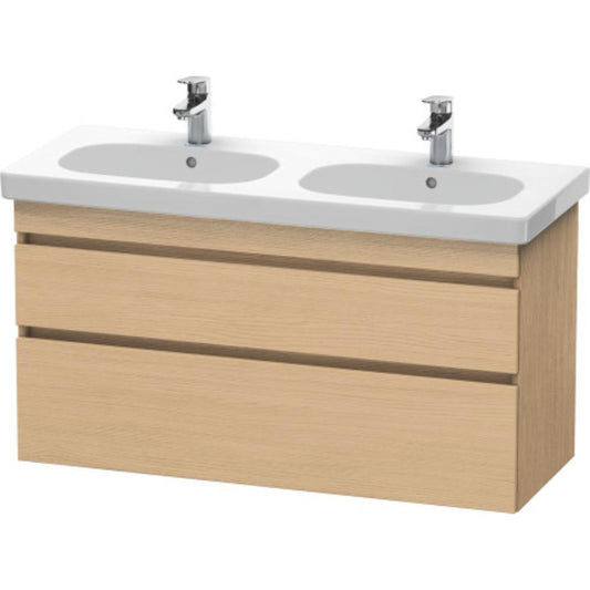 Duravit DuraStyle 45" x 24" x 18" Two Drawer Wall-Mount Vanity Unit in Natural Oak (DS648603030)