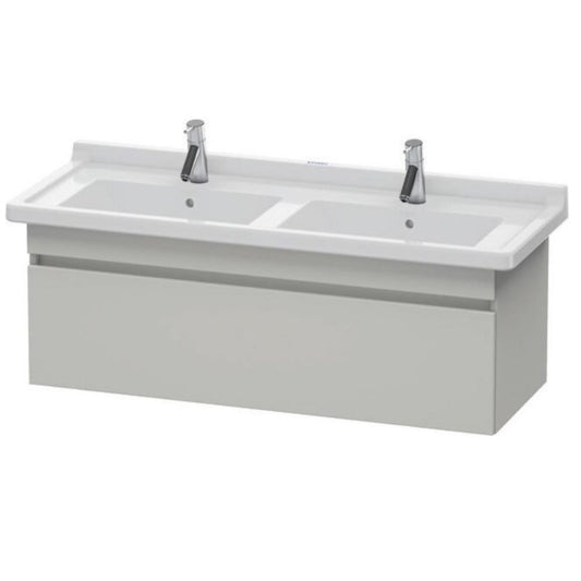 Duravit DuraStyle 47" x 16" x 18" One Drawer Wall-Mount Vanity Unit in Concrete Grey Matt (DS639000707)