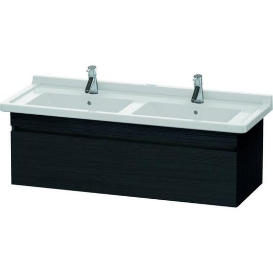 Duravit DuraStyle 47" x 16" x 18" One Drawer Wall-Mount Vanity Unit in Oak Black (DS639001616)