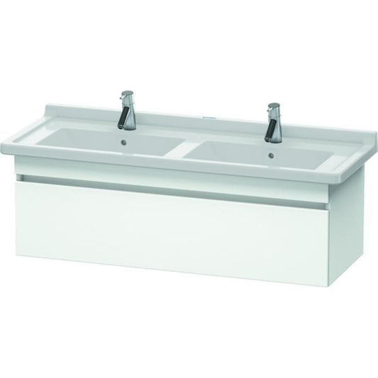 Duravit DuraStyle 47" x 16" x 18" One Drawer Wall-Mount Vanity Unit in White Matt (DS639001818)