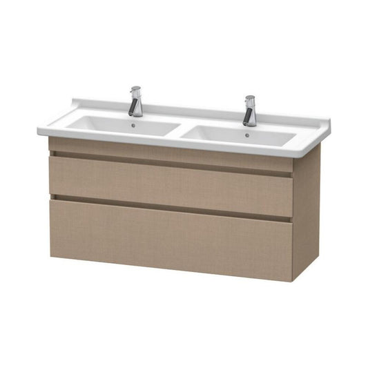 Duravit DuraStyle 47" x 24" x 18" Two Drawer Wall-Mount Vanity Unit in Linen (DS649007575)
