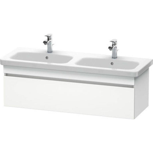 Duravit DuraStyle 48" x 16" x 18" One Drawer Wall-Mount Vanity Unit in White Matt (DS639801818)