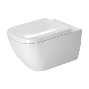 Duravit Happy D.2 14" x 21" x 13" White Wall-Mounted Toilet With HygieneGlaze (2222092092)
