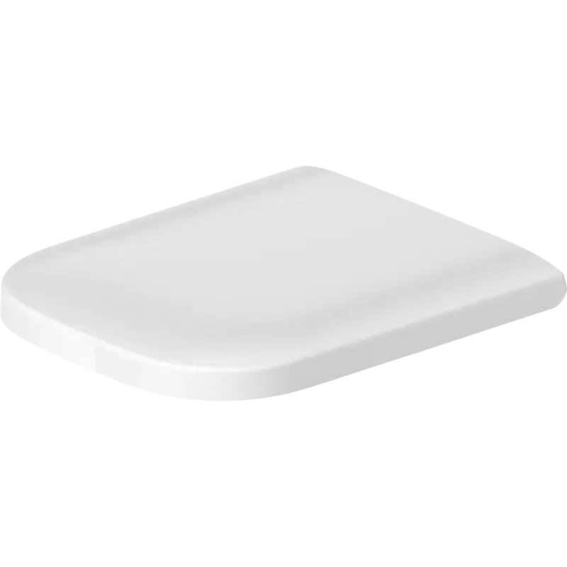 Duravit Happy D.2 17" x 14" White Toilet Seat (64510000)