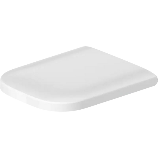 Duravit Happy D.2 17" x 14" White Toilet Seat (64510000)