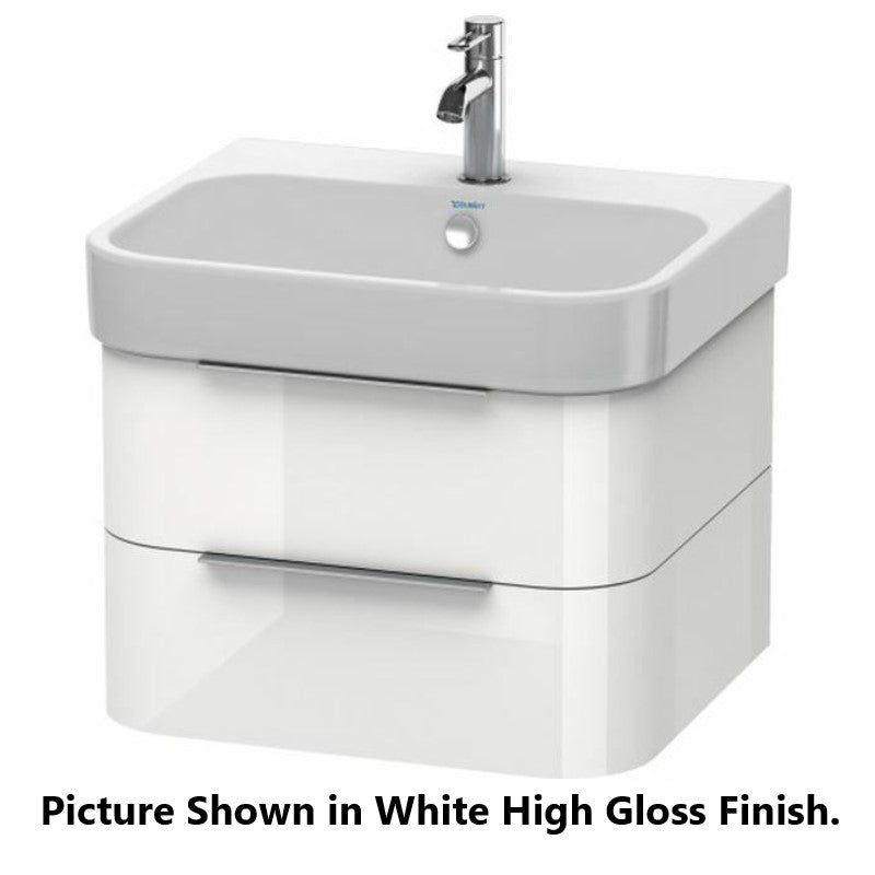 Duravit Happy D.2 23" x 15" x 19" Cashmere Oak Wall-Mount Vanity Unit (H2636301111)