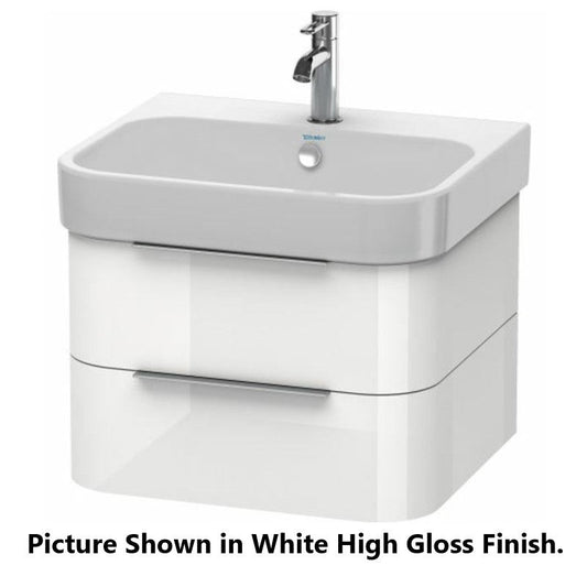 Duravit Happy D.2 23" x 15" x 19" Dark Brushed Oak Wall-Mount Vanity Unit (H2636307272)