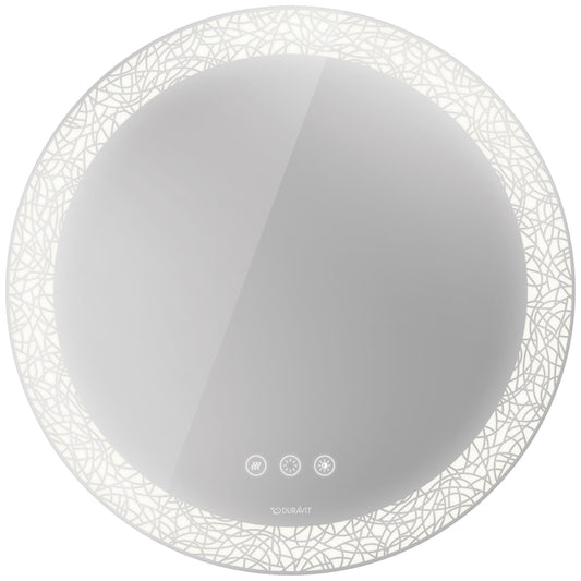 Duravit Happy D.2 28" White Icon Version Mirror With Lighting (HP7485G0000)