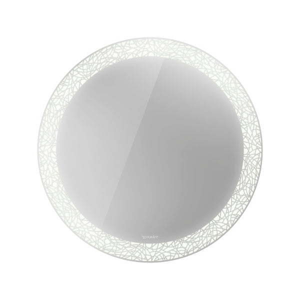 Duravit Happy D.2 28" White Sensor Version Mirror With Lighting (HP7480G0000)