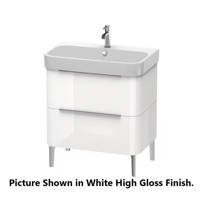 Duravit Happy D.2 30" x 23" x 19" Dark Brushed Oak Floorstanding Vanity Unit (H2637307272)