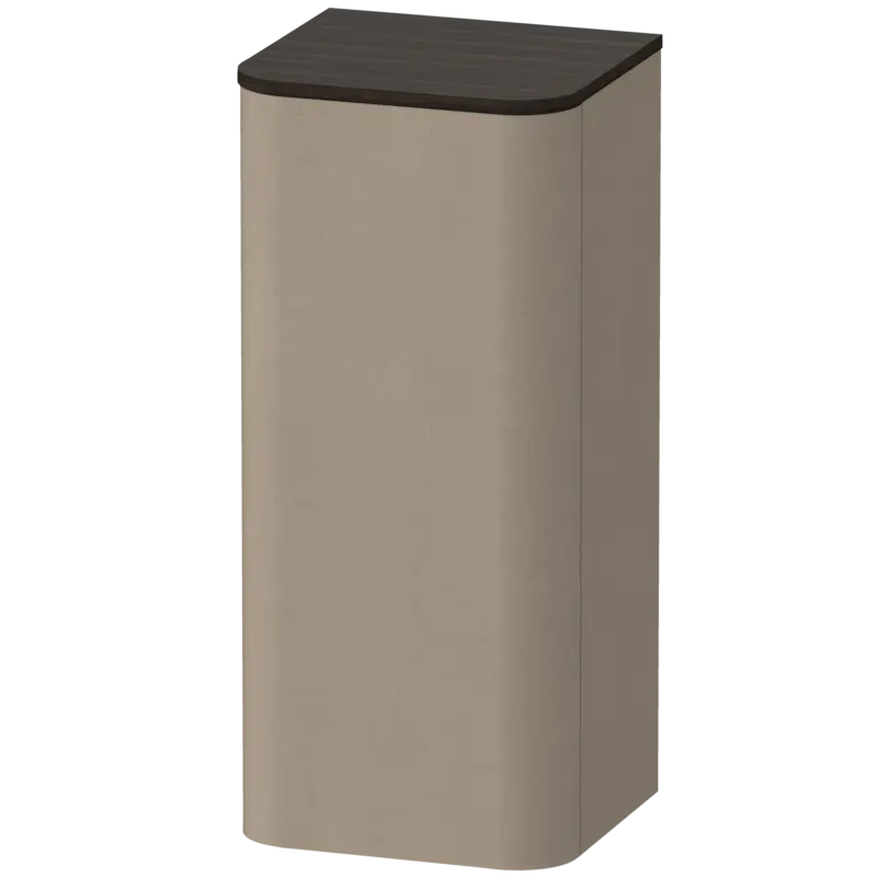 Duravit Happy D.2 35" x 16" x 14" Linen Semi-Tall Cabinet (HP1260R7575)
