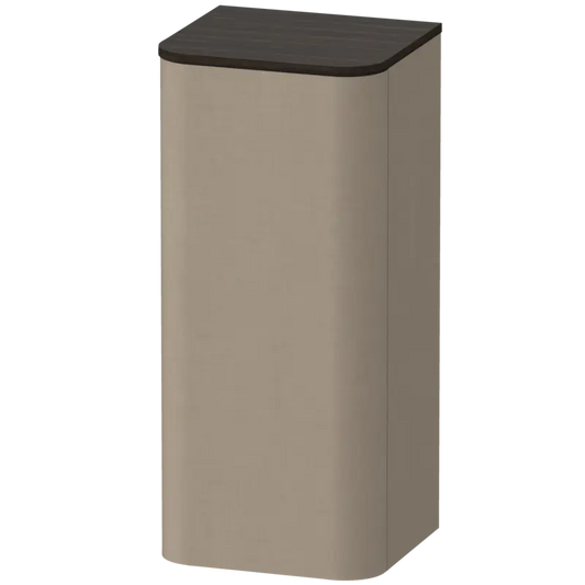 Duravit Happy D.2 35" x 16" x 14" Linen Semi-Tall Cabinet (HP1260R7575)