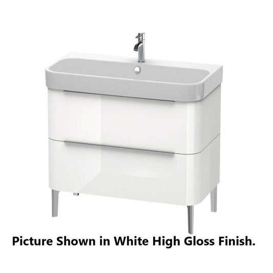 Duravit Happy D.2 38" x 23" x 19" Dark Brushed Oak Floorstanding Vanity Unit (H2637407272)