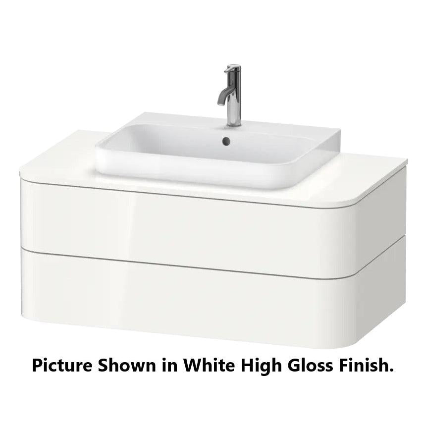 Duravit Happy D.2 39" x 16" x 22" Light Blue Two Drawer Wall-Mount Vanity Unit (HP497109797)