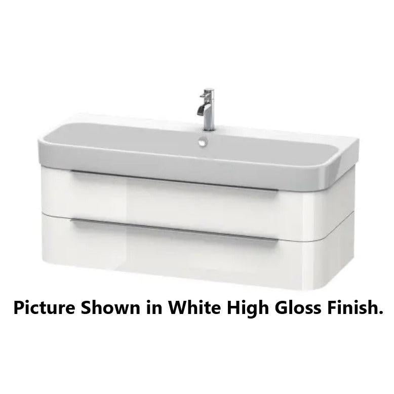 Duravit Happy D.2 46" x 15" x 19" Linen Two Drawer Wall-Mount Vanity Unit (H2636707575)