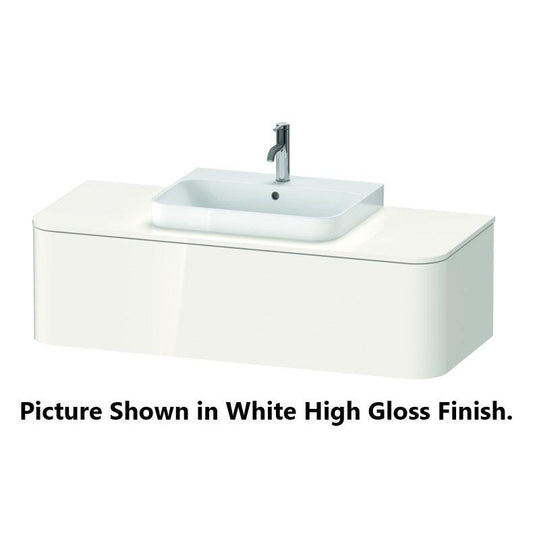 Duravit Happy D.2 51" x 14" x 22" Nordic White One Drawer Wall-Mount Vanity Unit (HP4932M3939)