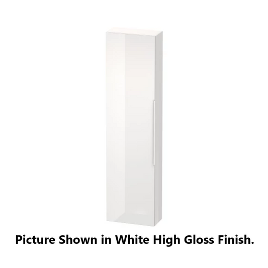 Duravit Happy D.2 69" x 20" x 14" White High Gloss Tall Cabinet (H29253L2222)