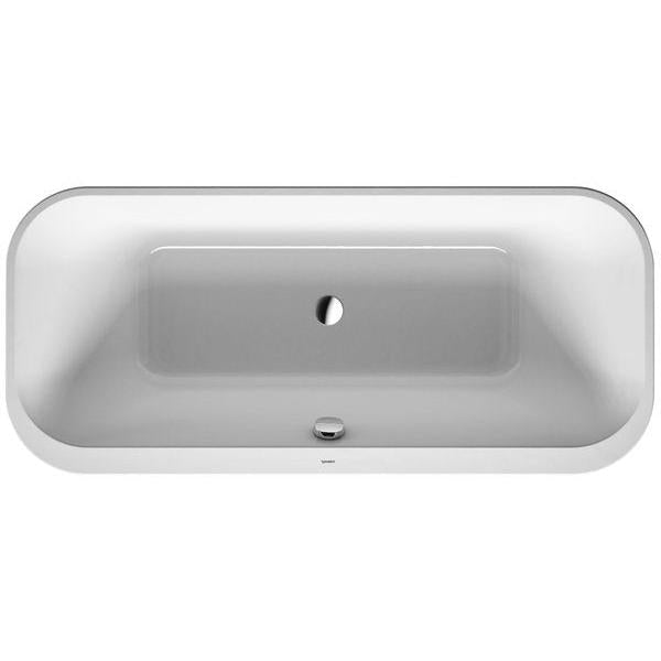 Duravit Happy D.2 71" x 32" x 19" White Drop-In Bathtub (700320000000090)