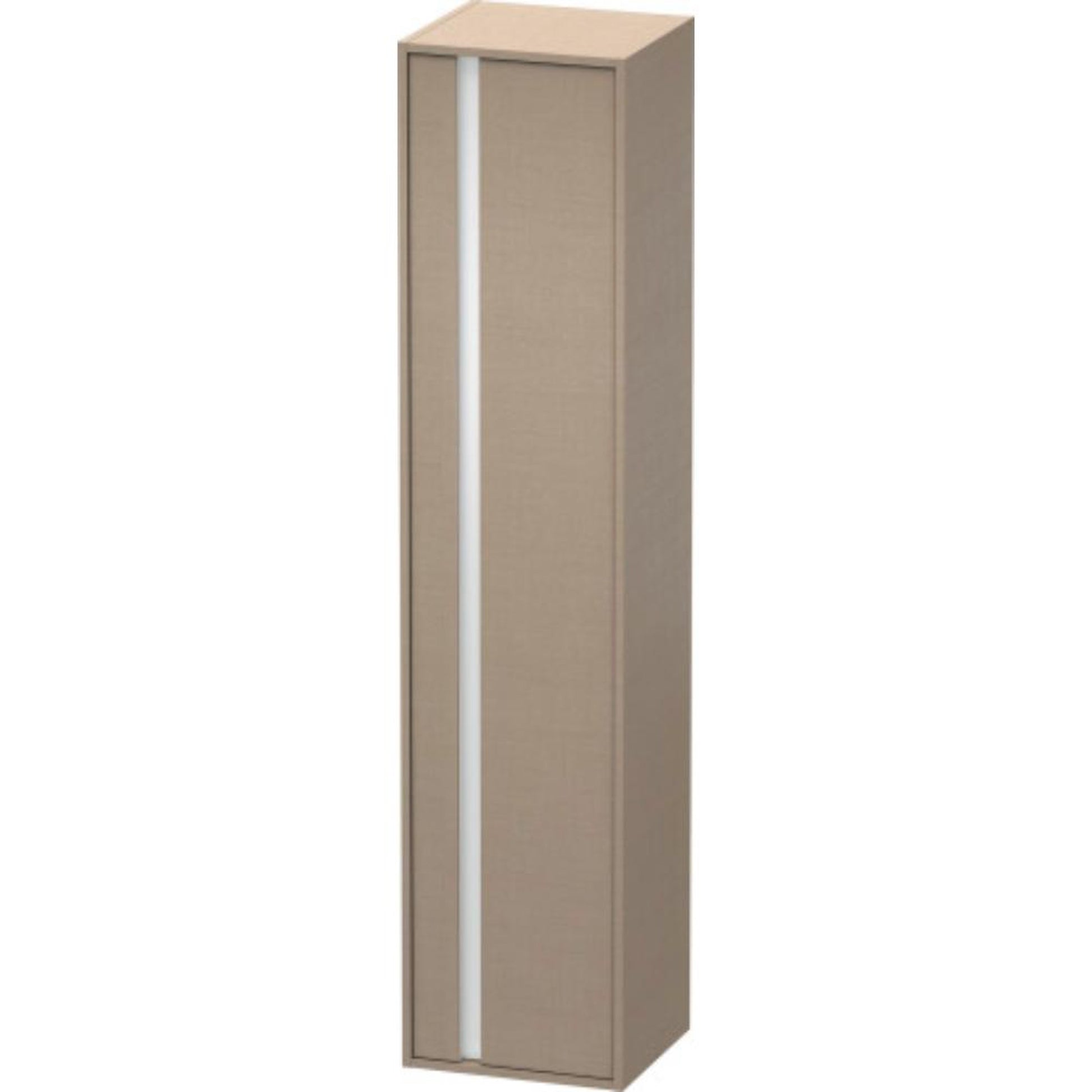 Duravit Ketho 16" x 71" x 14" Tall Cabinet With Right Door in Linen