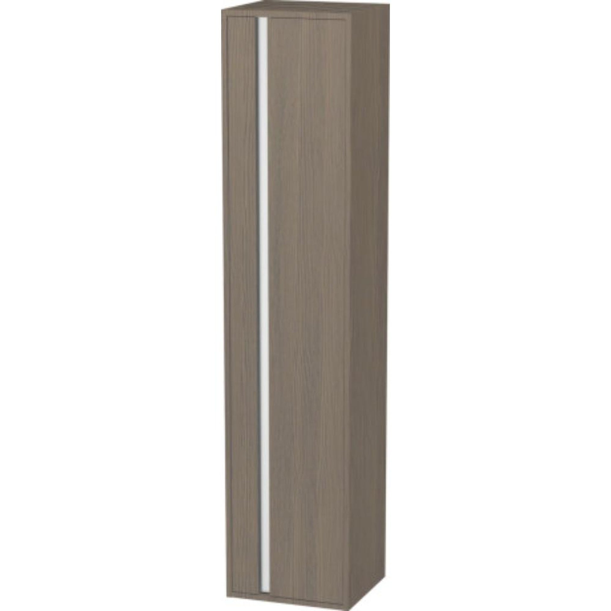 Duravit Ketho 16" x 71" x 14" Tall Cabinet With Right Door in Oak Terra